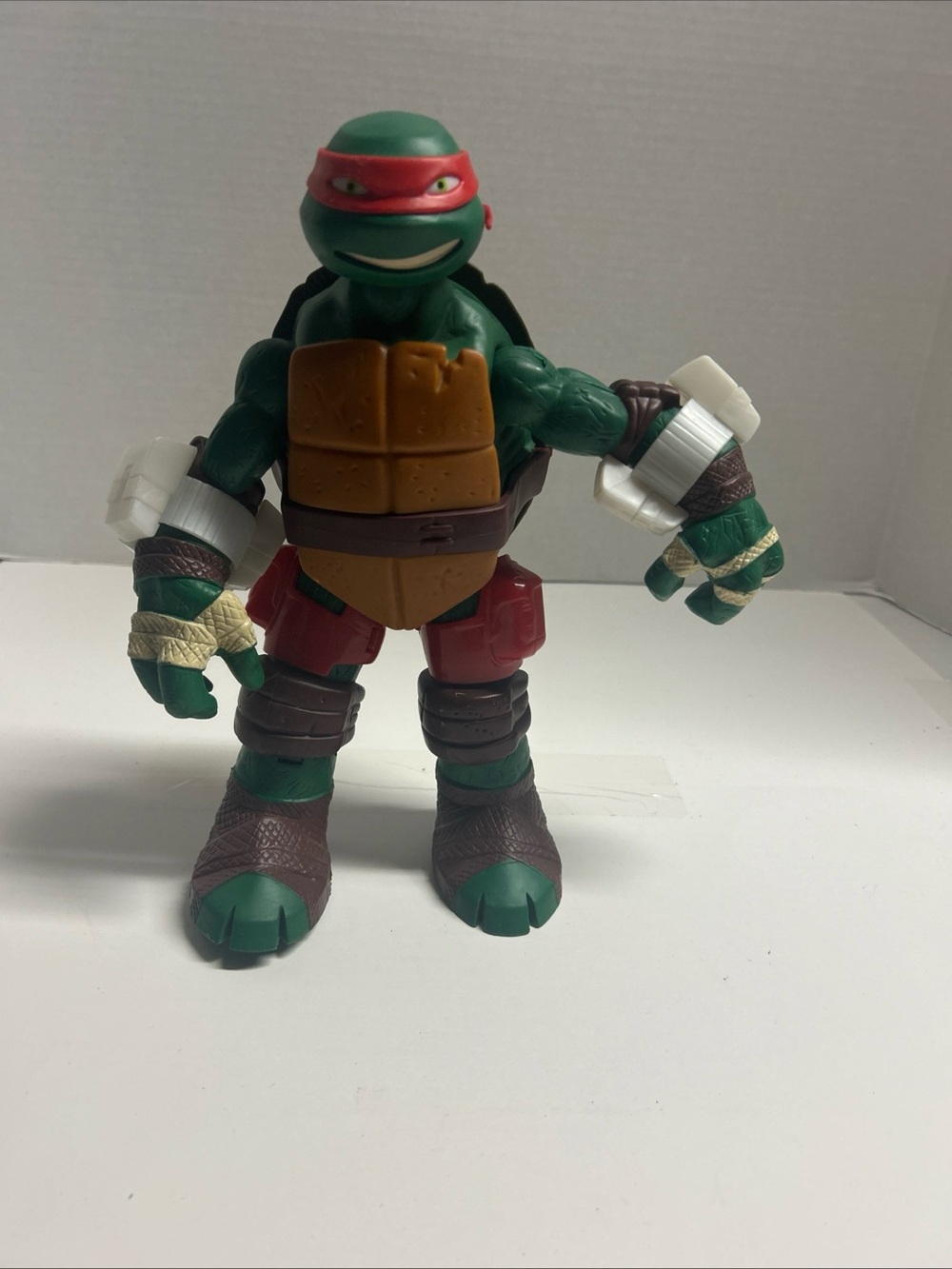 2012 Viacom Teenage Mutant Ninja Turtles Battle Shell 10" Raphael Figure